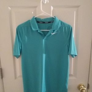 Boys Nike golf polo sz XL  teal